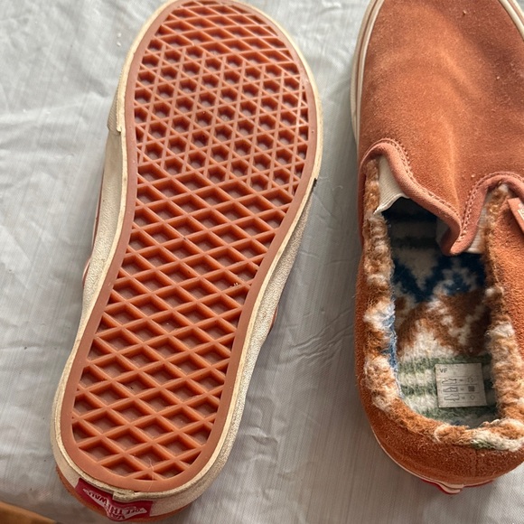 Vans Orange Slip-On Sneakers - Picture 2 of 4